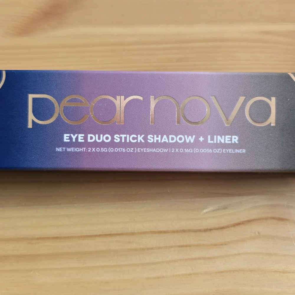 🟦🟩Azurite + Unakite: Pear Nova Eye Duo Stick Shadow + Liner Set